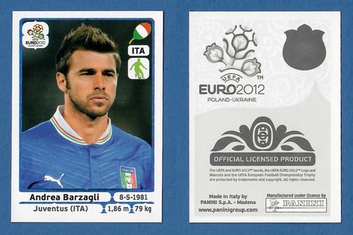 Figurina panini uefa euro - figurina,