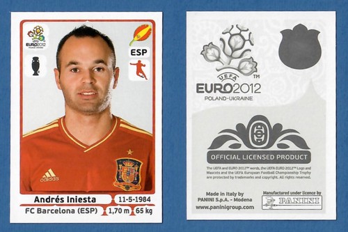 Figurina panini uefa euro - figurina,