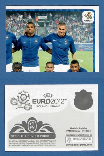 Figurina panini uefa - panini, 2012