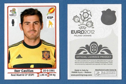 Figurina panini uefa euro 2012 - panini,