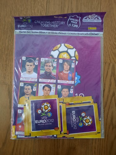 Album panini uefa euro 2012 - album,