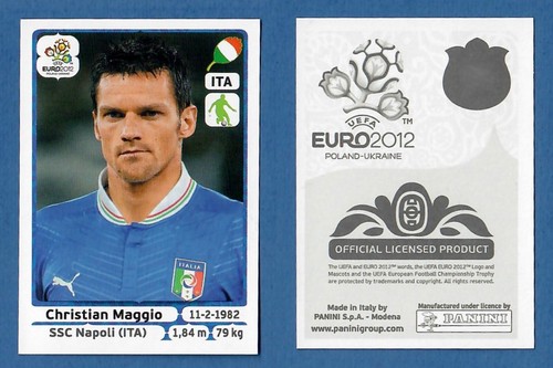 Figurina panini uefa euro 2012 - panini,