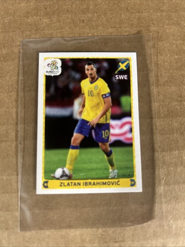 2012 panini uefa euro zlatan - panini,