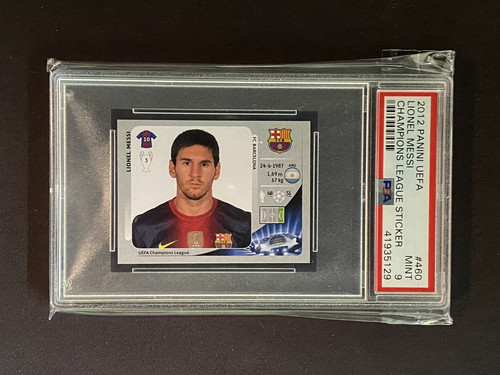 2012 lionel messi panini - 2012, uefa