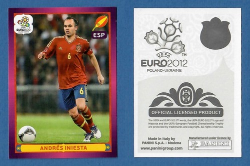 Figurina panini uefa euro 2012 - figurina,