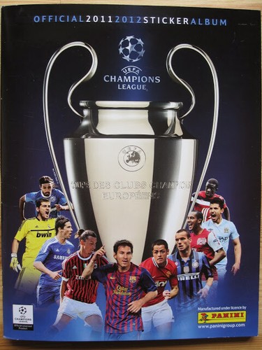 Panini champions league 2011 - champions,
